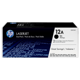 HP 12A Cartouche de toner LaserJet noir