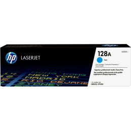 HP 128A Cartouche de toner LaserJet cyan