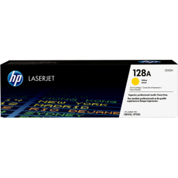 HP 128A Cartouche de toner LaserJet jaune