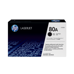 HP 80A Cartouche de toner LaserJet noir