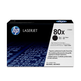 HP 80X Cartouche de toner LaserJet noir grande capacité